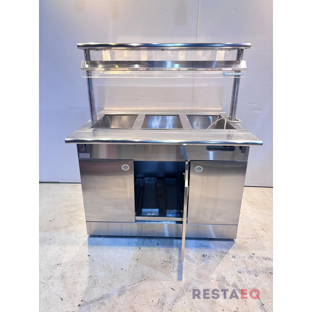 Lämmin buffetvaunu 1200 - Metos