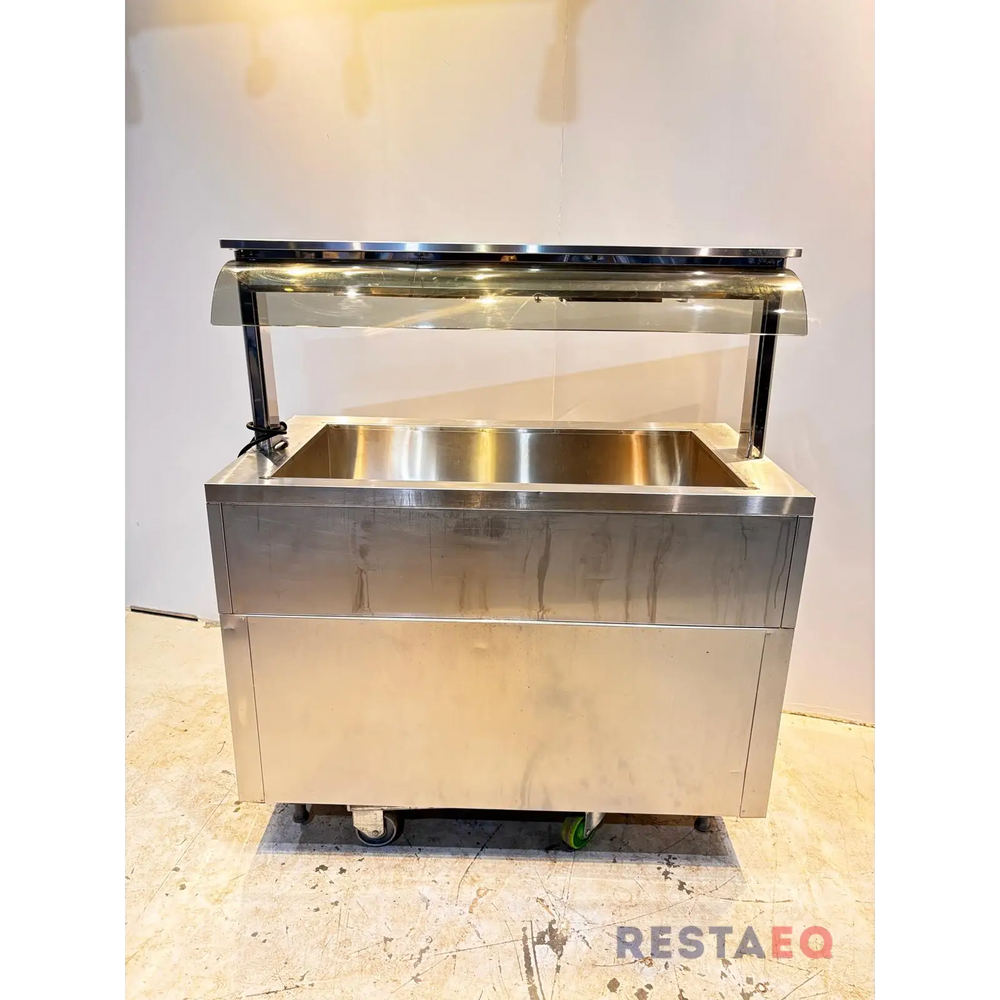 Lämmin buffetvaunu lämpökaapeilla 1200 - Skycold