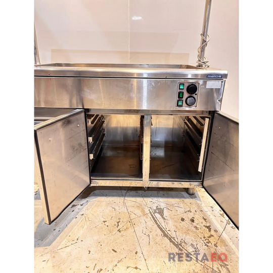 Lämmin buffetvaunu/lämpökaappi 1200 Proof - Metos