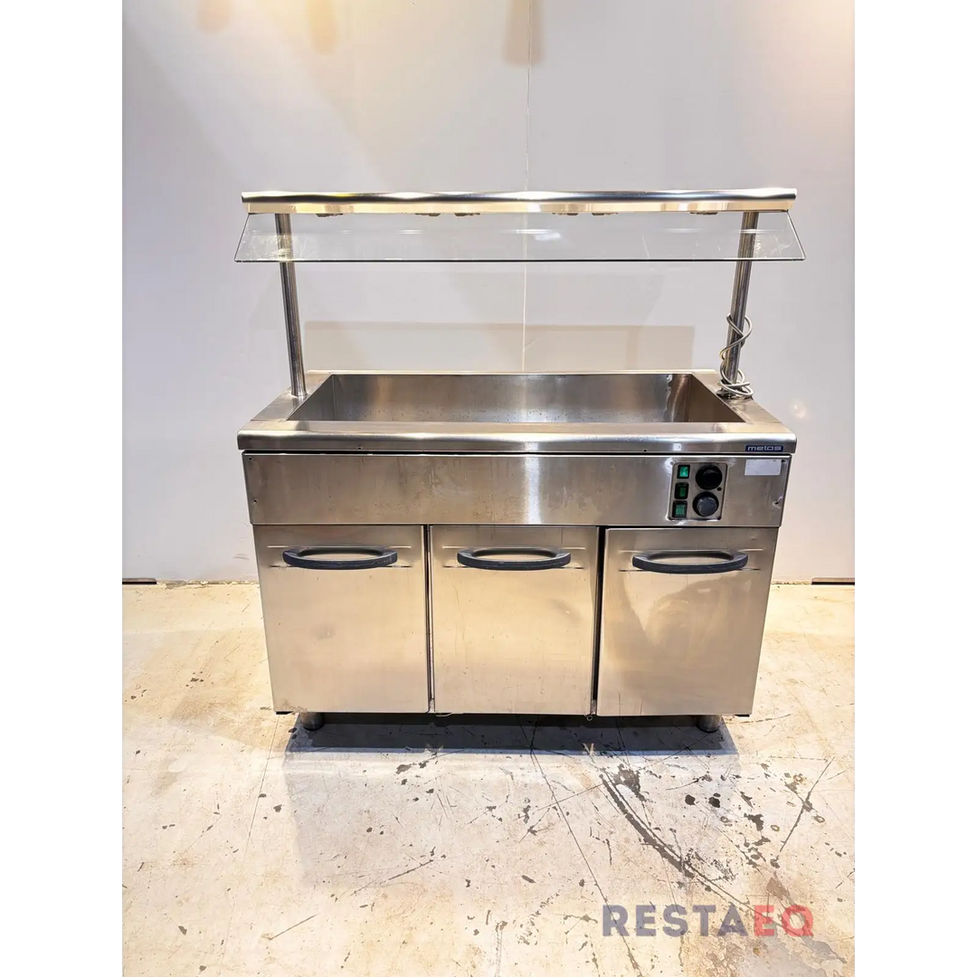 Lämmin buffetvaunu/lämpökaappi 1200 Proof - Metos