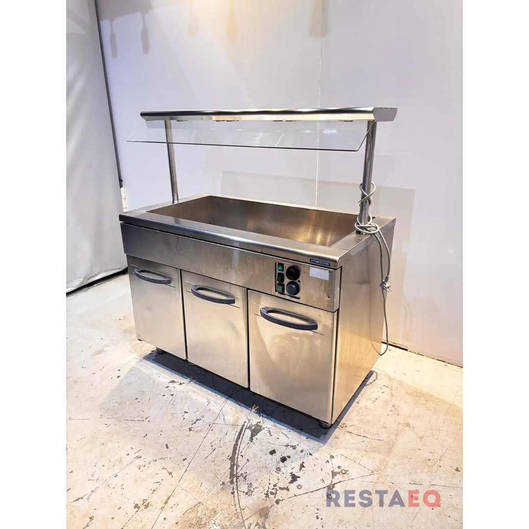 Lämmin buffetvaunu/lämpökaappi 1200 Proof - Metos