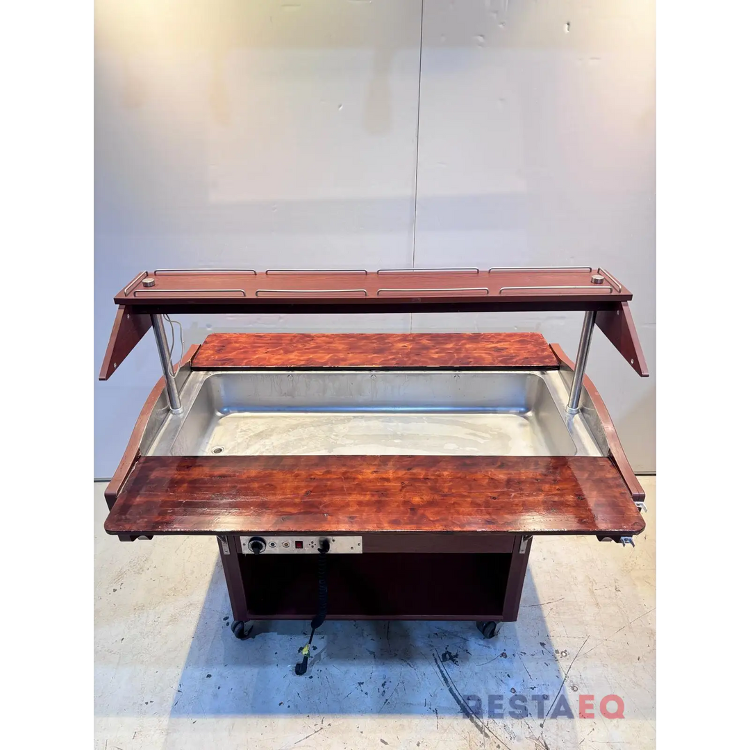 Lämmin buffetvaunu pyörillä 1500 - Bartscher