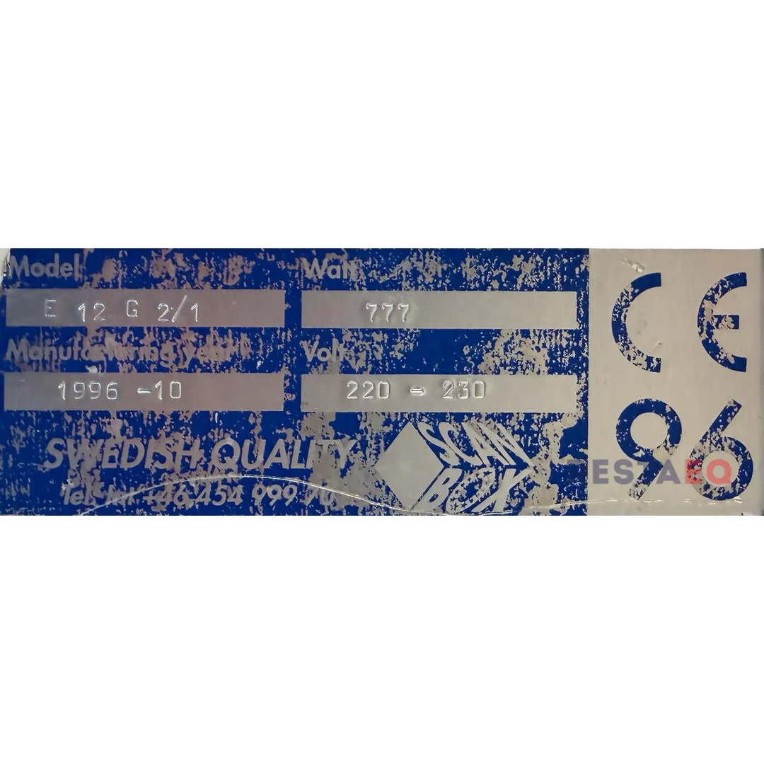 Lämpökuljetus/säilytysvaunu E12 2/1 - Scanbox
