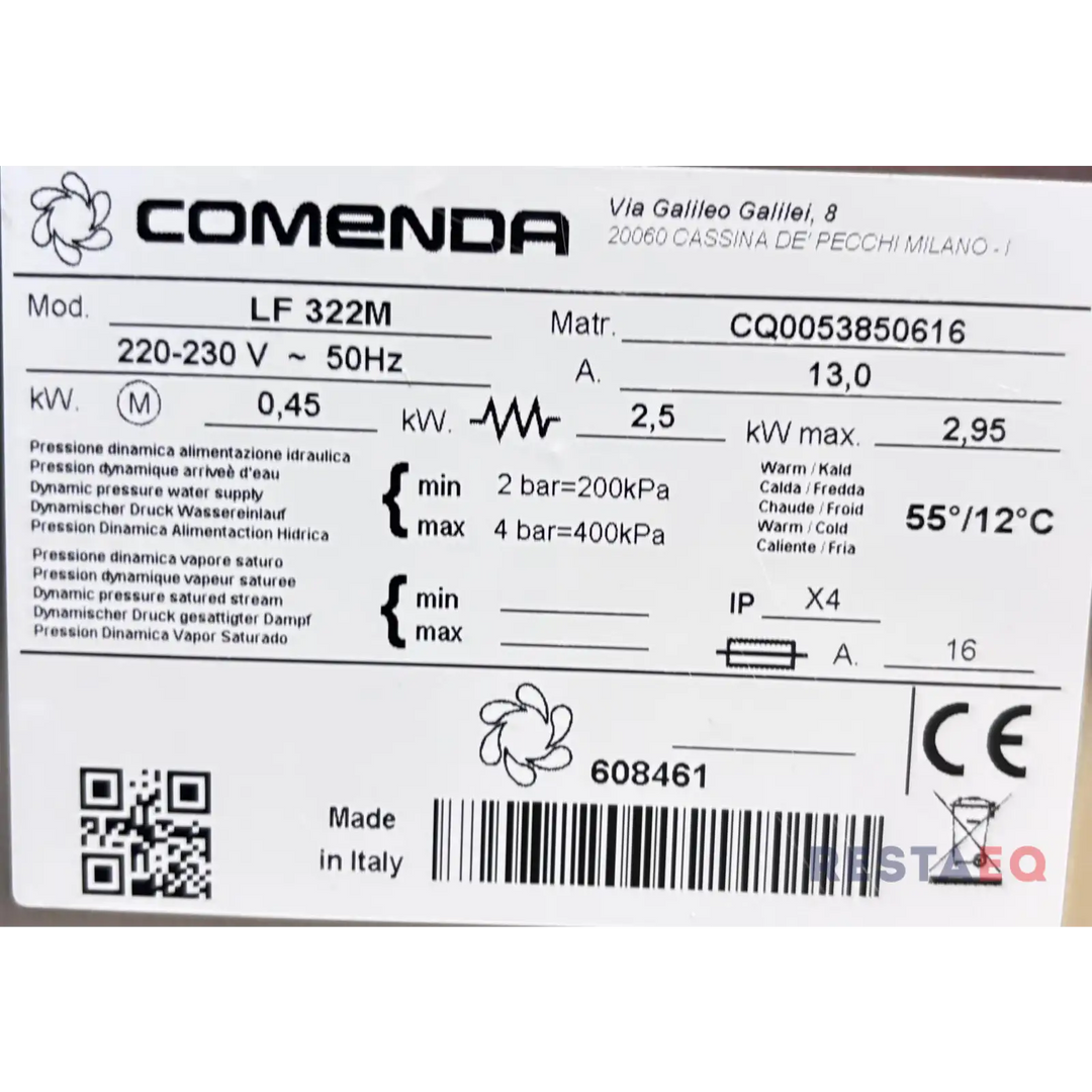 Luukkuastianpesukone Comenda LF 322M - Comenda
