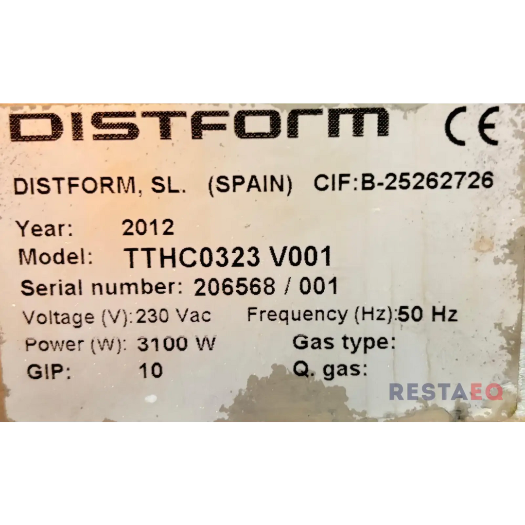 Matalalämpöuuni Distform Tek Therm TC3 - Distform
