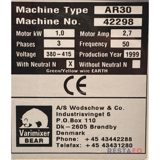 Metos Karhu yleiskone AR30 - Metos