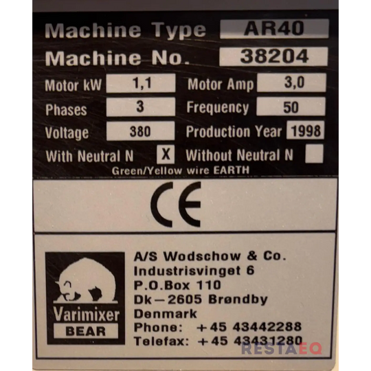 Metos Karhu yleiskone RN40 työkaluilla - Metos