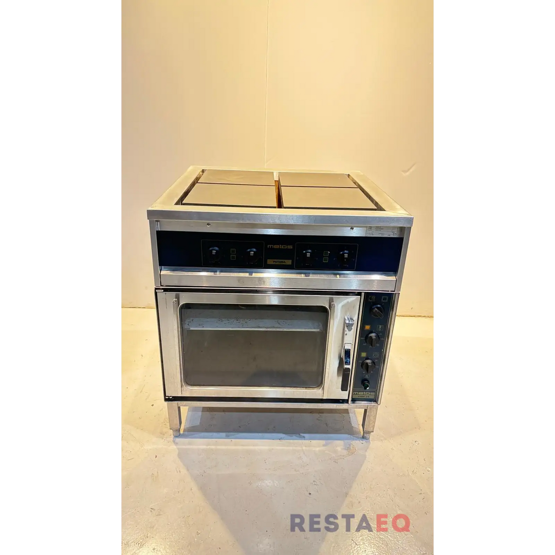 Metos liesi/uuni yhdistelmä 4-levyinen Futura RP4 ja Chef