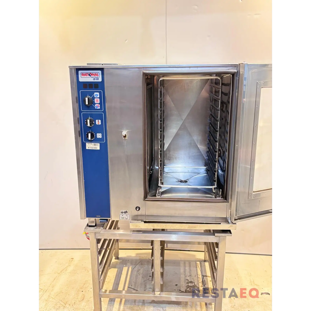 Metos Rational CD 101 10-johteinen monitoimiuuni - Metos