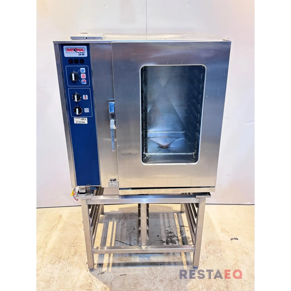 Metos Rational CD 101 10-johteinen monitoimiuuni - Metos
