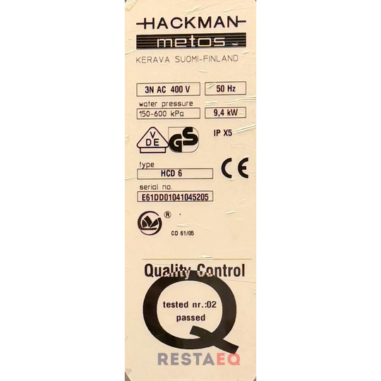 Monitoimiuuni Rational HCD 6 - Metos
