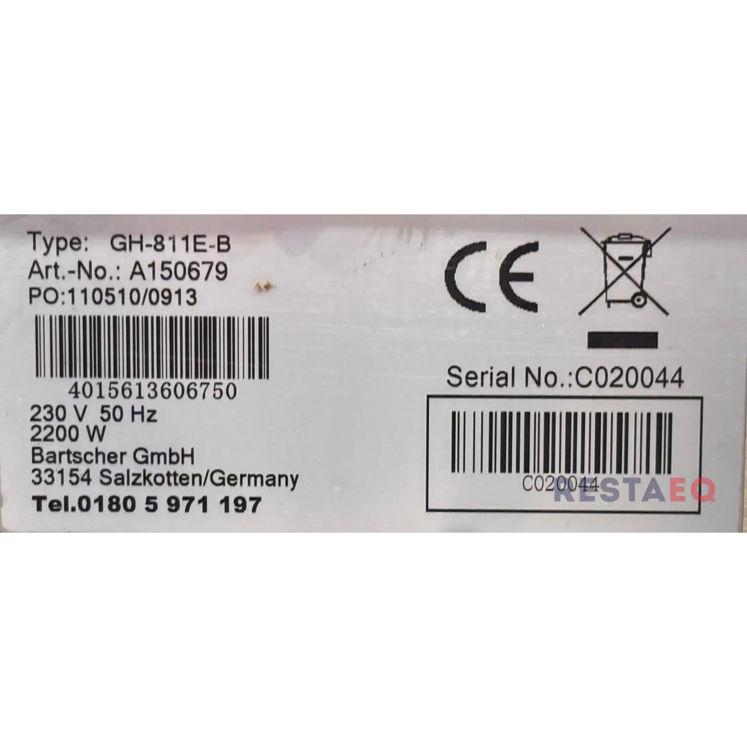 Painoparila raidotetuilla pinnoilla - Bartscher