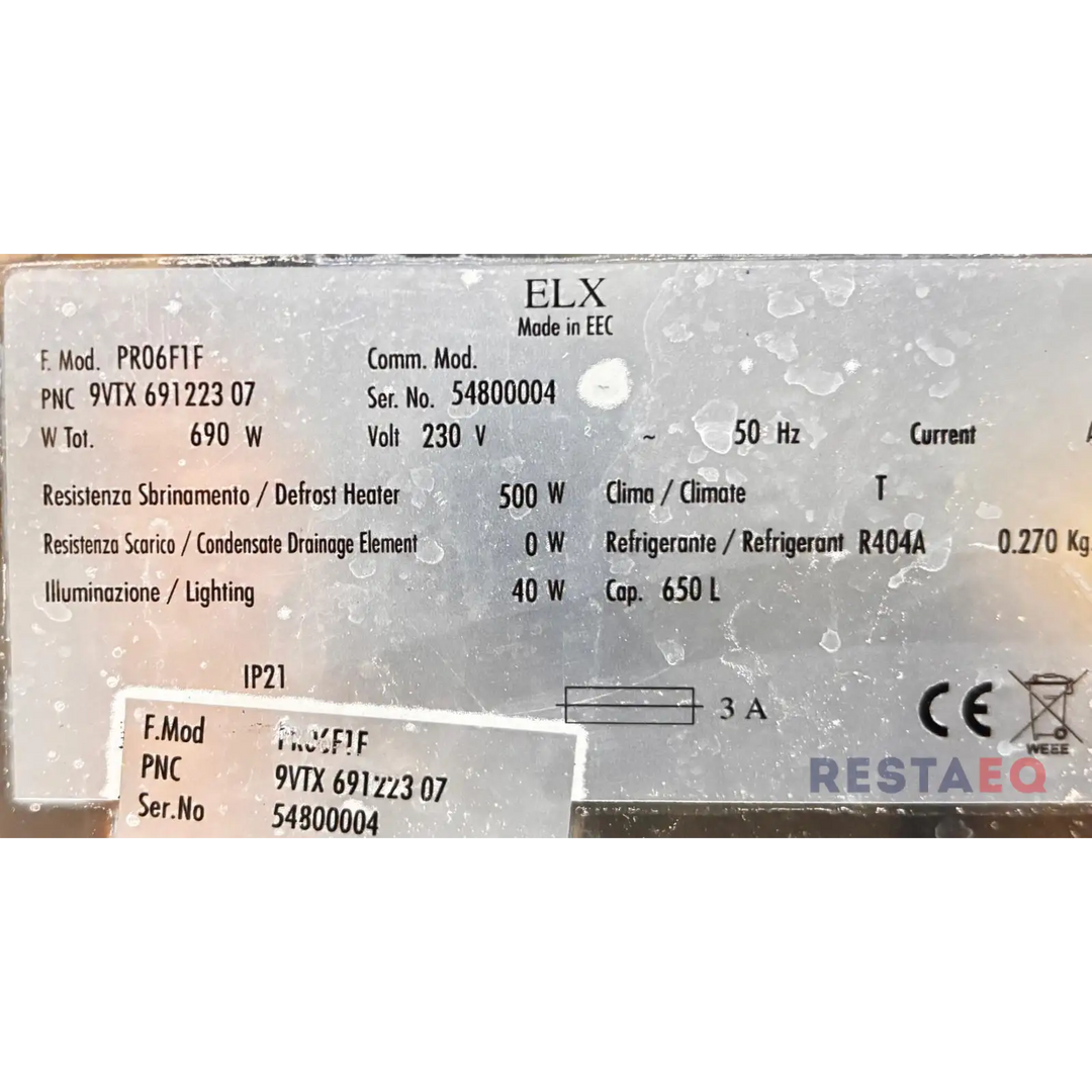 Pakastin E-lux PRO6F1F - Electrolux