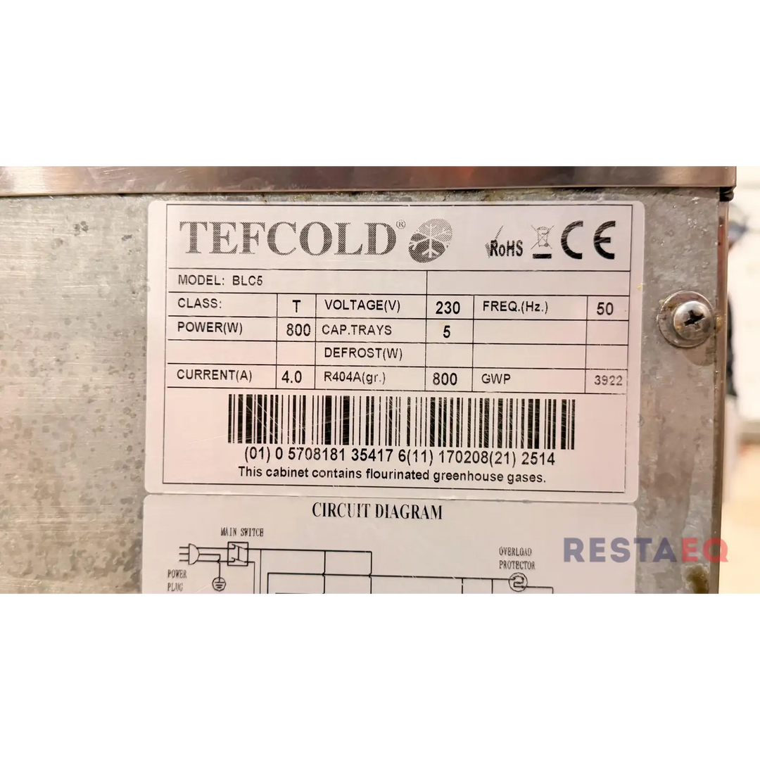 Pikajäähdytyskaappi BLC5 - Tefcold