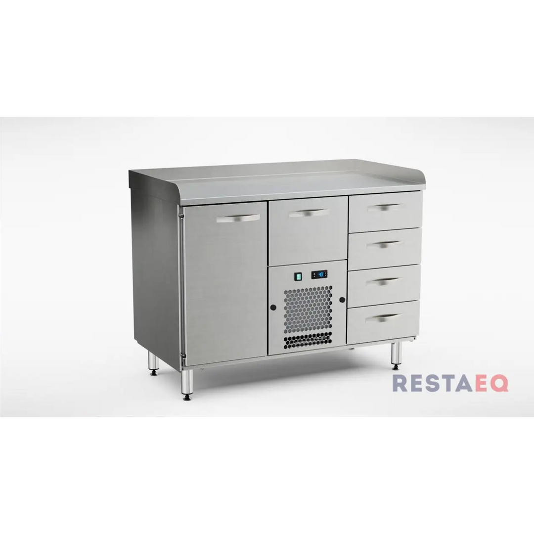 Pizzaleivontapöytä 1200 PZK-1215 - Inox