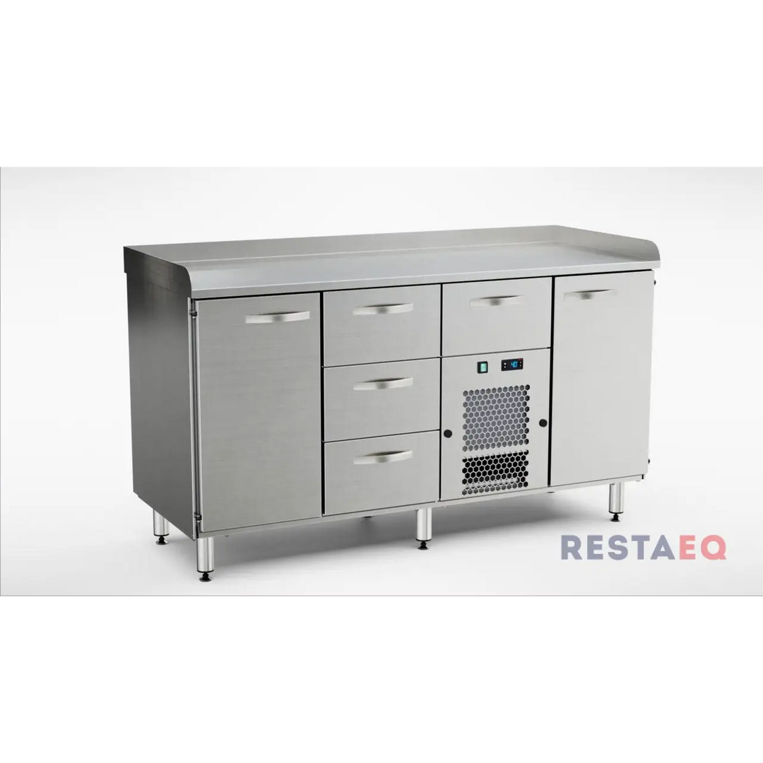 Pizzaleivontapöytä 1600 PZK-1624 - Inox