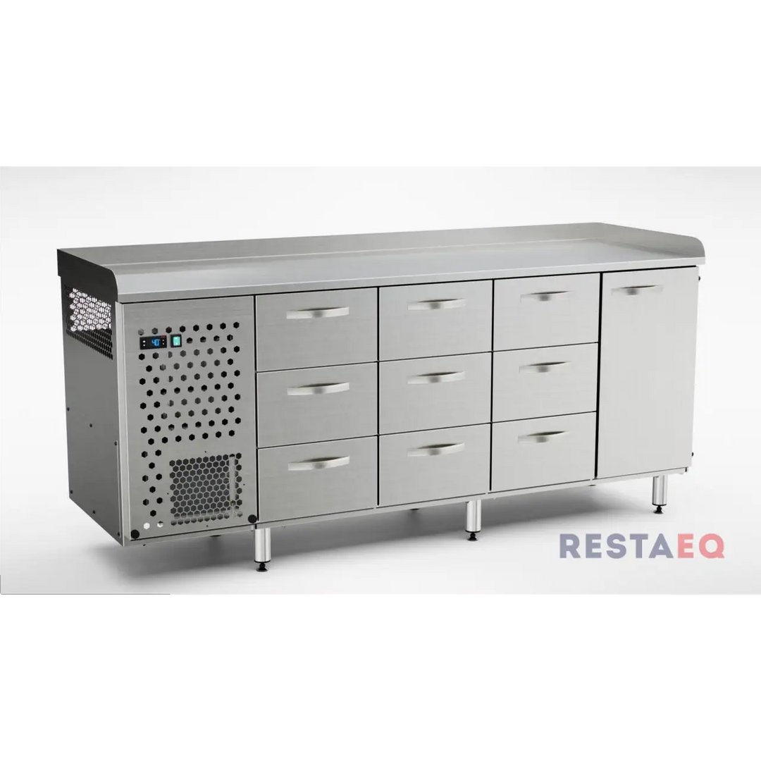 Pizzaleivontapöytä 2000 PZK-2019 - Inox