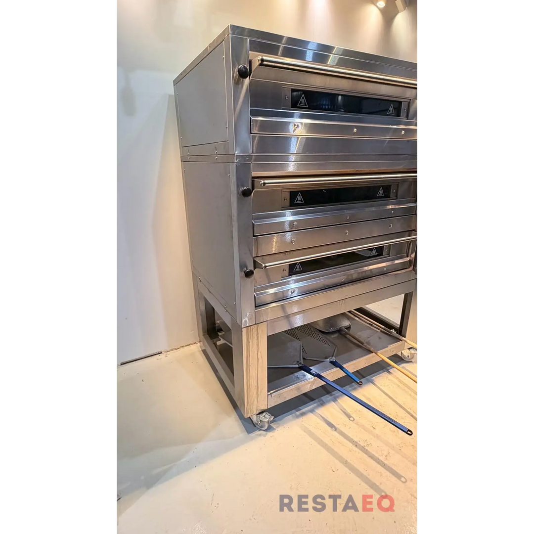 Pizzauuni Zanolli Citizen PW 6 + 6/ MC EM ja PW 6/ MC EM
