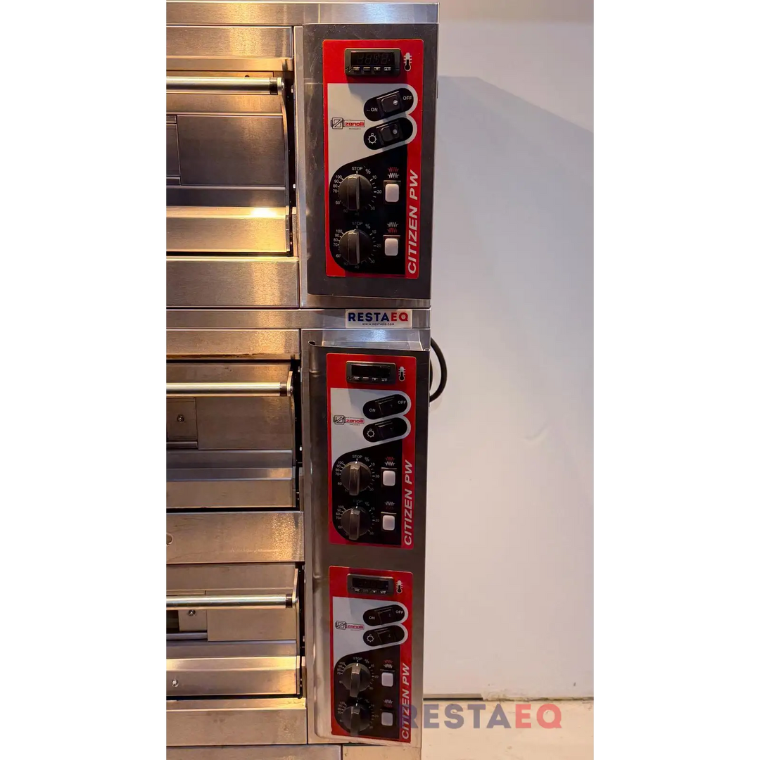Pizzauuni Zanolli Citizen PW 6 + 6/ MC EM ja PW 6/ MC EM