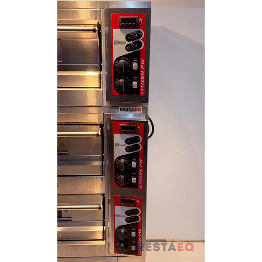 Pizzauuni Zanolli Citizen PW 6 + 6/ MC EM ja PW 6/ MC EM