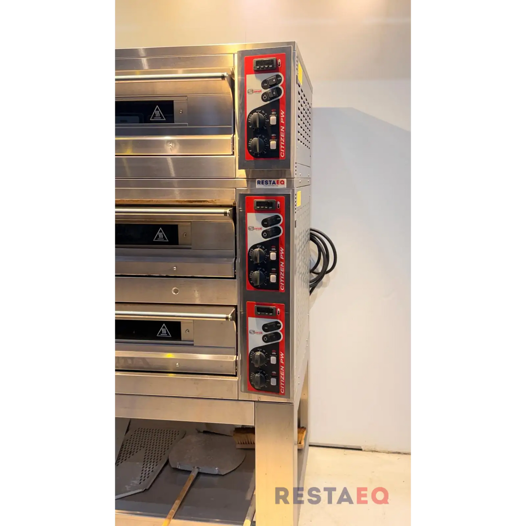 Pizzauuni Zanolli Citizen PW 6 + 6/ MC EM ja PW 6/ MC EM