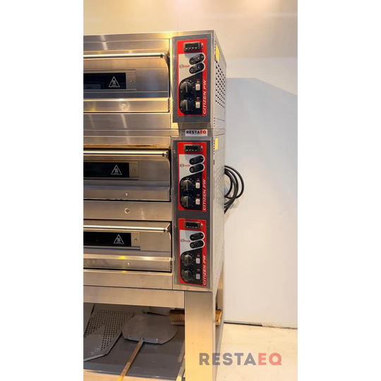 Pizzauuni Zanolli Citizen PW 6 + 6/ MC EM ja PW 6/ MC EM