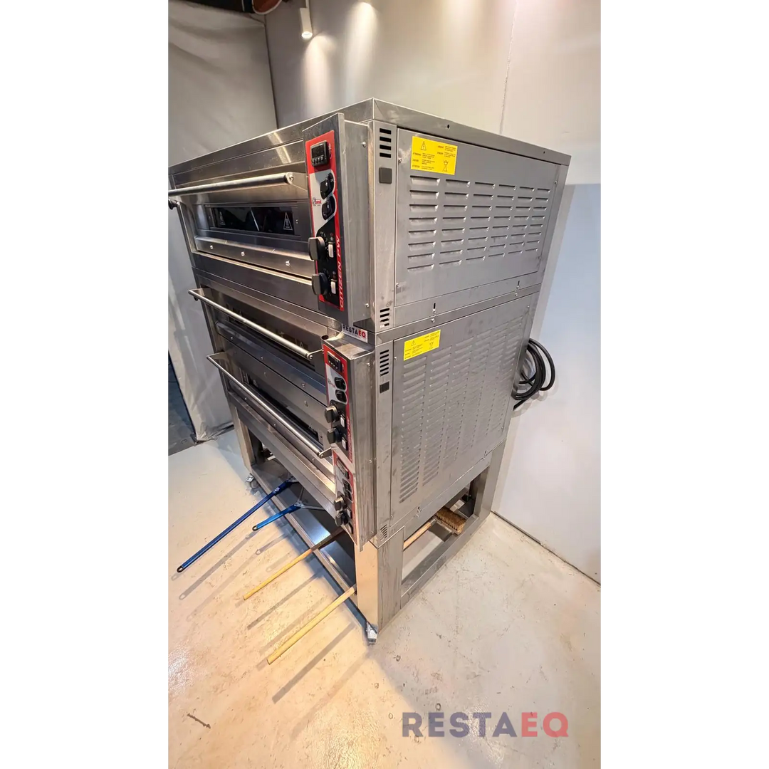 Pizzauuni Zanolli Citizen PW 6 + 6/ MC EM ja PW 6/ MC EM
