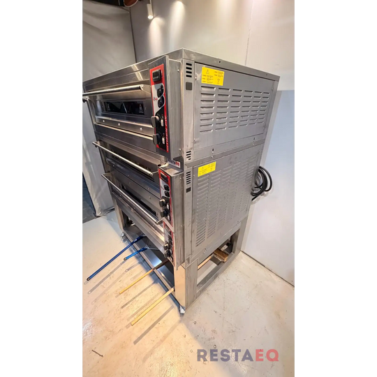 Pizzauuni Zanolli Citizen PW 6 + 6/ MC EM ja PW 6/ MC EM