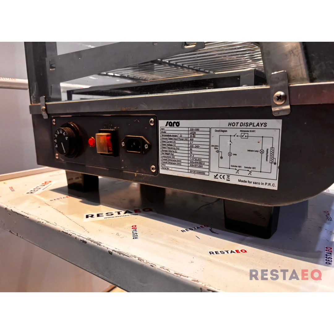 Pöytämallinen lämpövitriini - Saro