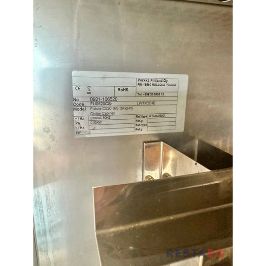 Porkka jääkaappi GN-kiskoilla FU0520CS- - Porkka