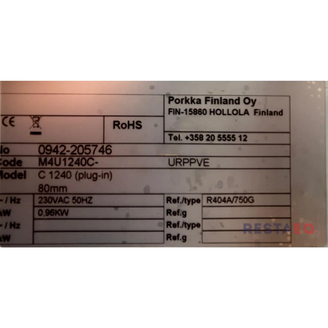 Porkka kylmähuone 3624 - Porkka