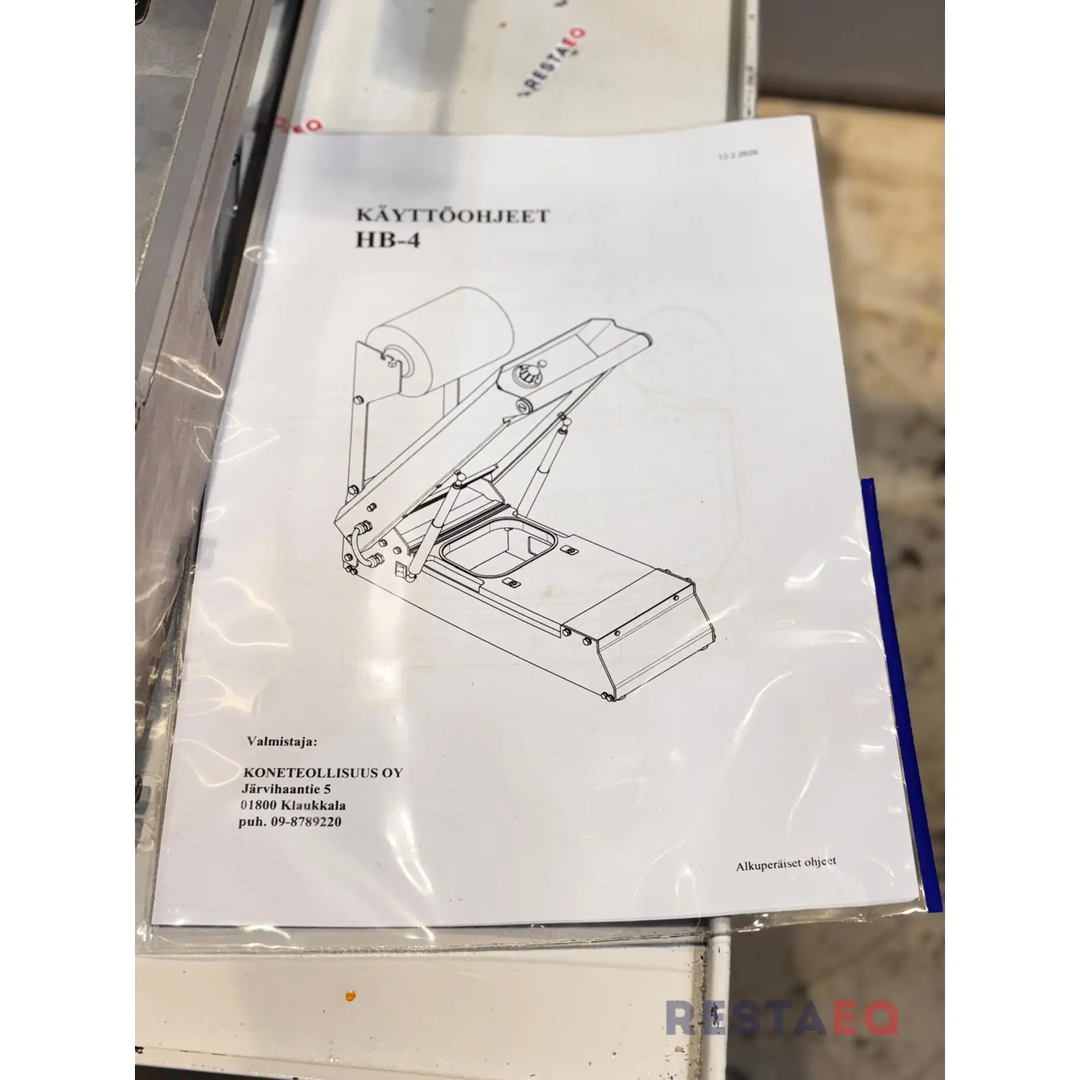 Rasiansulkija HB-4 - Koneteollisuus