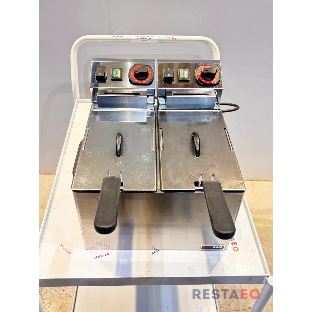 Rasvakeitin kahdella altaalla FE 44 S - Redfox