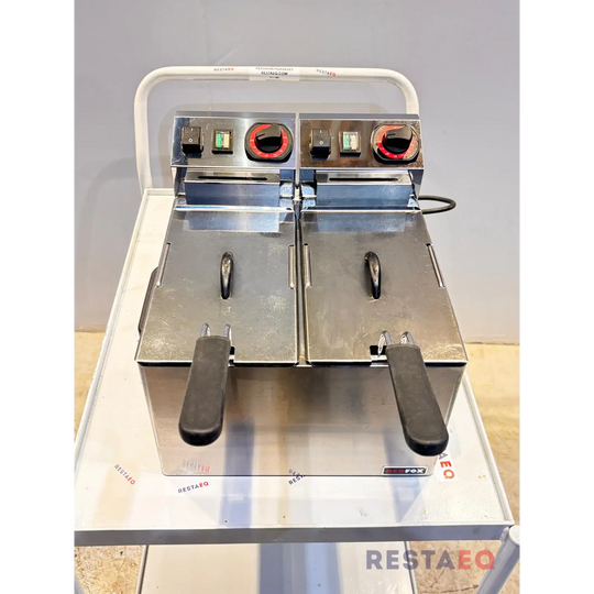 Rasvakeitin kahdella altaalla FE 44 S - Redfox