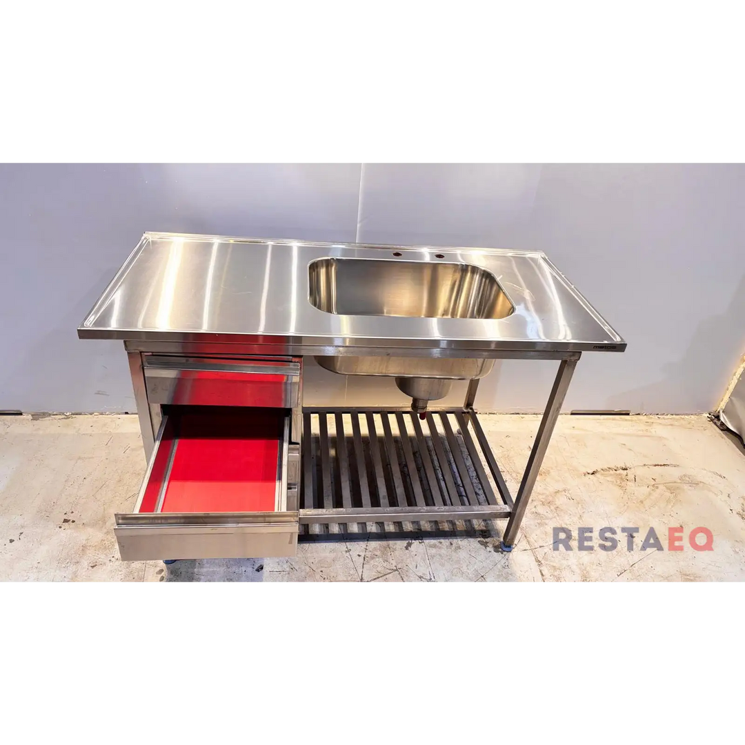 RST-allaspöytä laatikostolla 1400 - RestaEQ