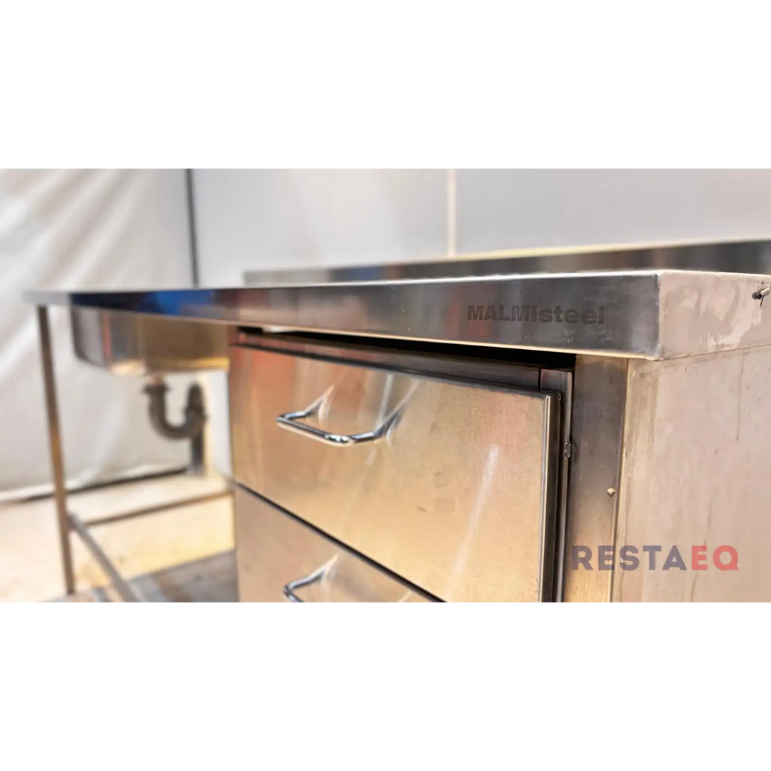 RST-allaspöytä laatikostolla 1800 - RestaEQ