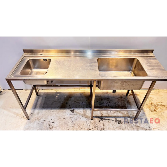 RST-allaspöytä tupla-altaalla 2000 - RestaEQ