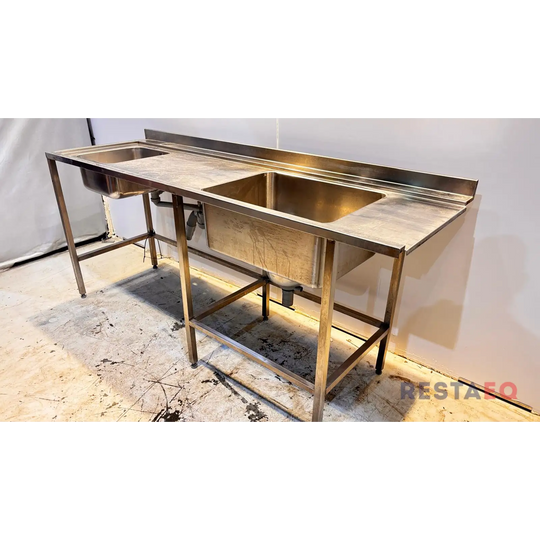 RST-allaspöytä tupla-altaalla 2000 - RestaEQ