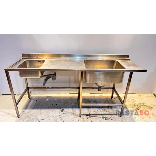 RST-allaspöytä tupla-altaalla 2000 - RestaEQ