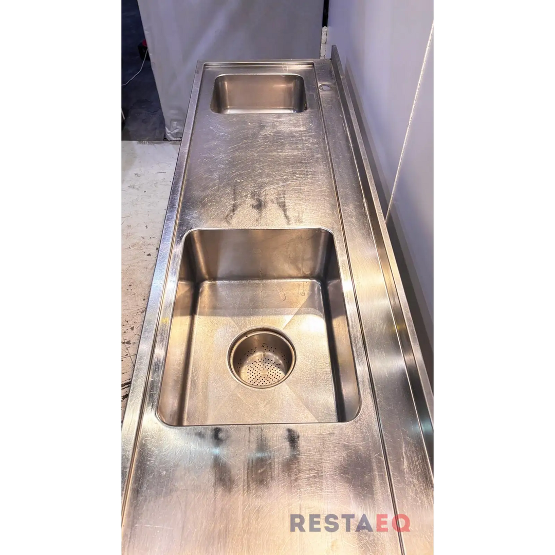 RST-allaspöytä tupla-altaalla 2000 - RestaEQ