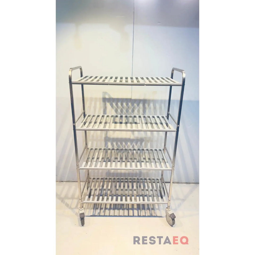 RST-hylly pyörillä 1570 - Metos