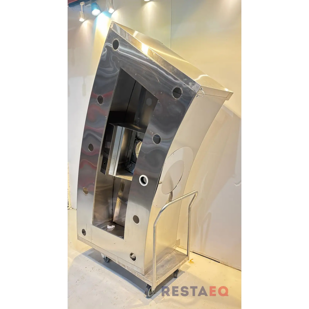 RST-kaareva höyryhuuva ledivaloaukoilla - RestaEQ