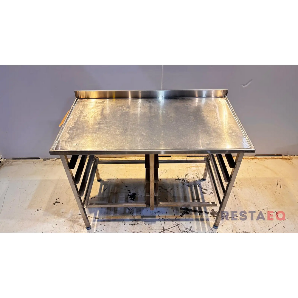 RST-pöytä astiakorikiskoilla 1200 - RestaEQ