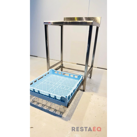 RST-pöytä vedettävällä alahyllyllä 600 - RestaEQ