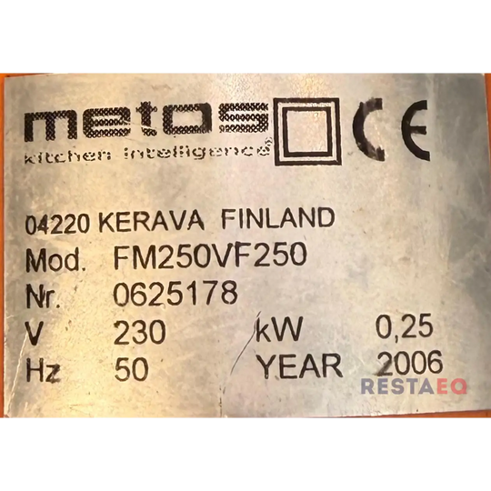 Sauvasekotin Metos MF250 250W - Metos