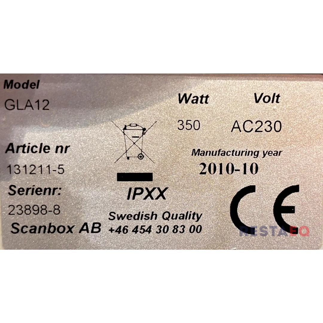 Scanbox kylmäsäilytysvaunu GLA12 - Scanbox