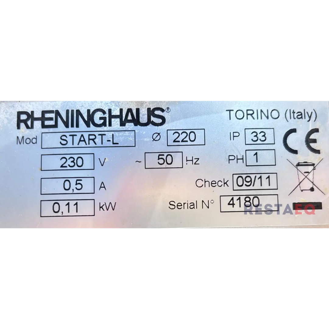 Siivutuskone - Rheininghaus
