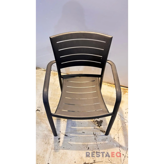 Terassituoli musta pinottava - Satelliet